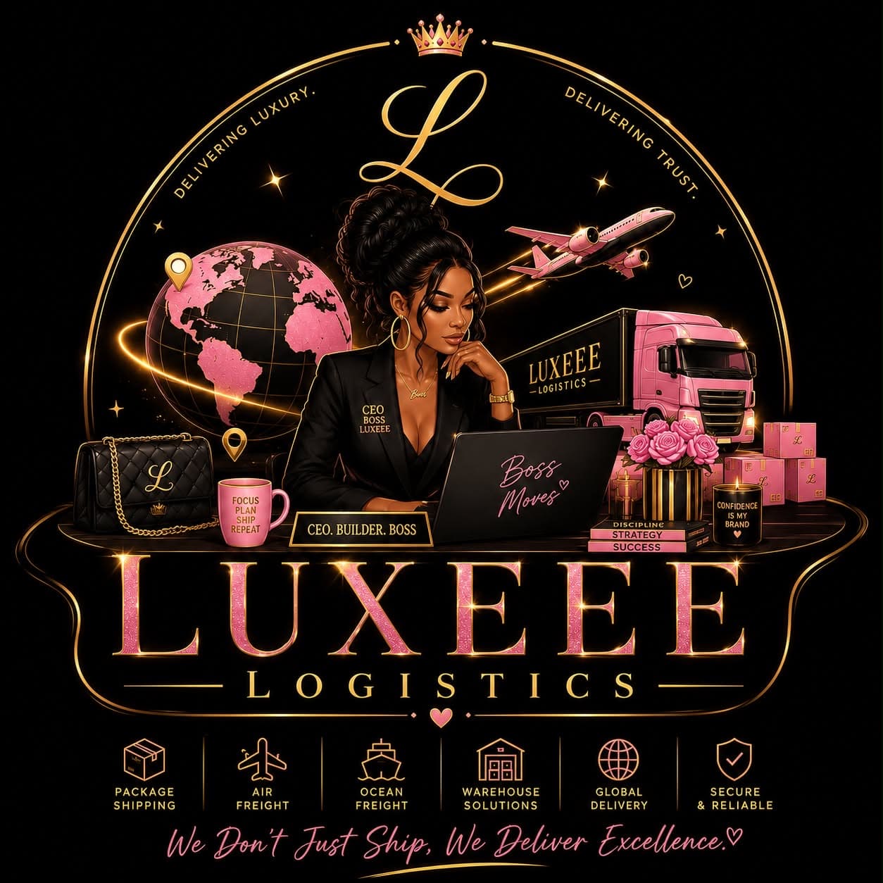 Luxeee Logistics logo