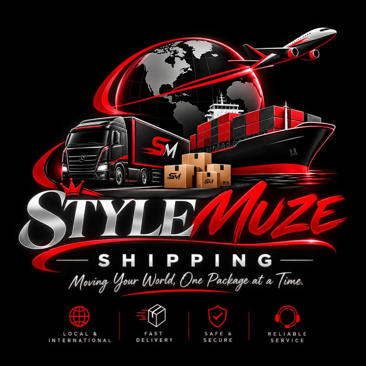 Stylemuze Shipping logo